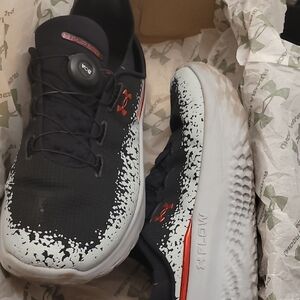 Under Armour Slipspeed Mega Men's Black and Grey  Shoes Size 13